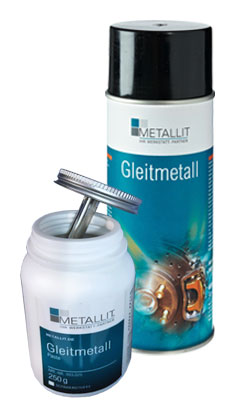 Metallit Glidemetal spray og penseldåse