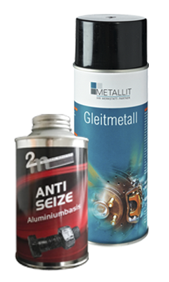 Metallit Glidemetal spray og penseldåse